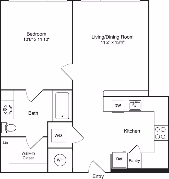 Unit 1-119 1-119 floor plan