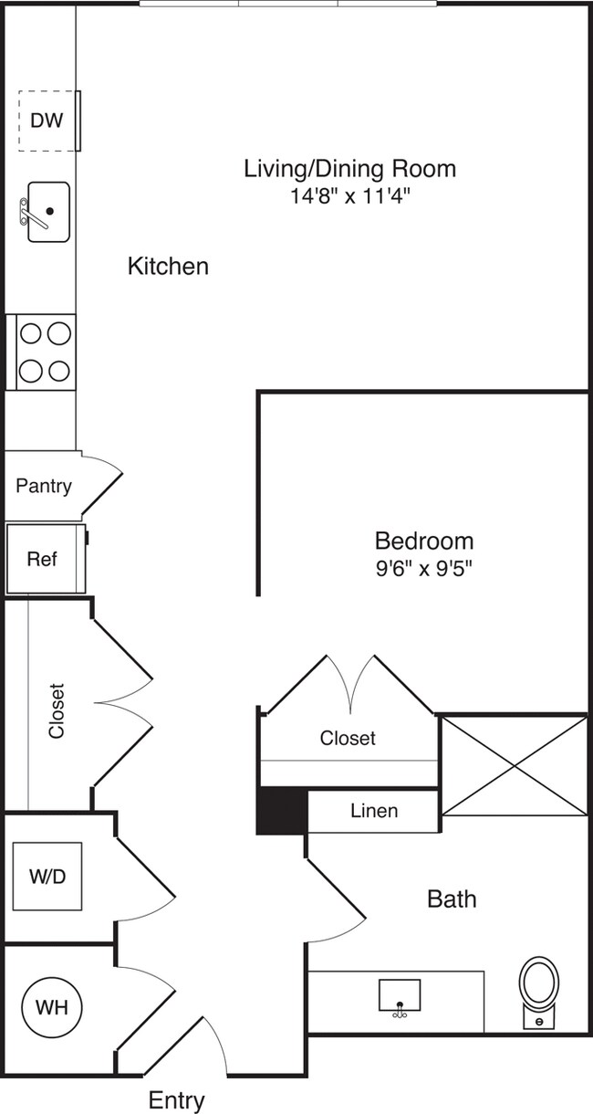 Unit 1-162 1-260 floor plan