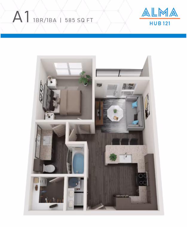 A1 219 floor plan