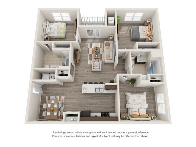 Unit 8308 8308 floor plan