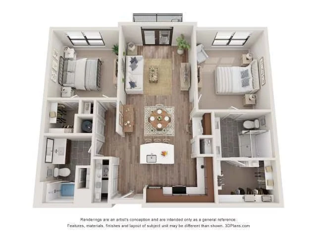 B3 3207 floor plan