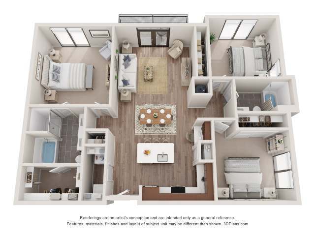 Unit 8301 8301 floor plan