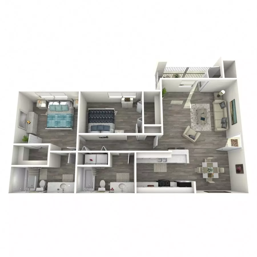 Unit 14201 14201 floor plan