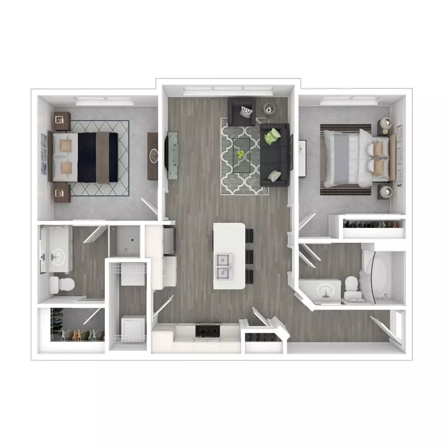 Unit 1233 1233 floor plan