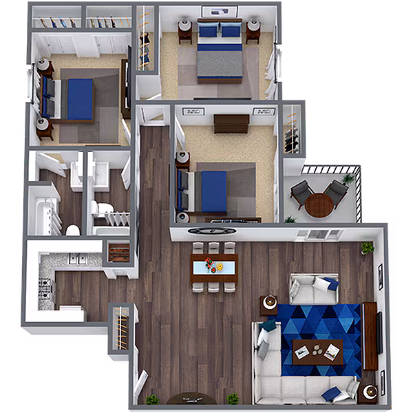 C2 2450-2524 floor plan