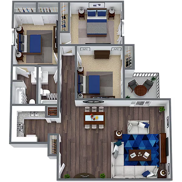 C2 2450-2524 floor plan
