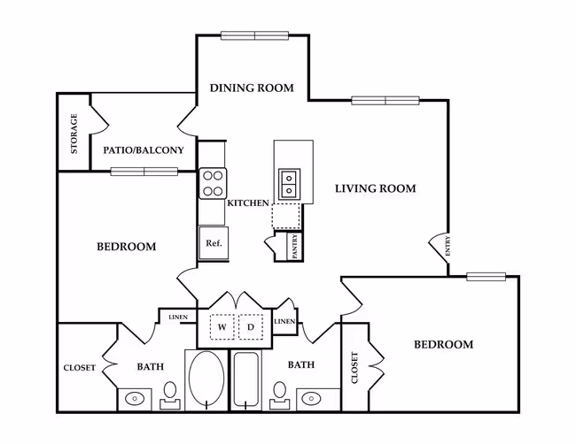 Unit 02-02103 02-02103 floor plan