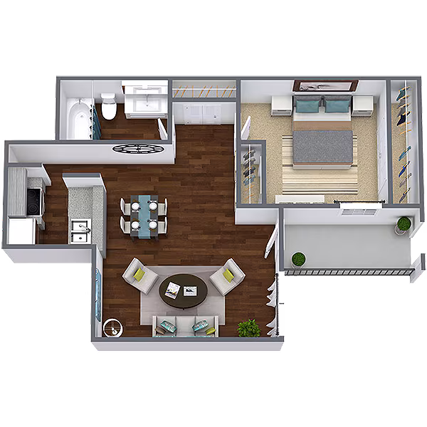 Unit 19-A1092 19-A1092 floor plan