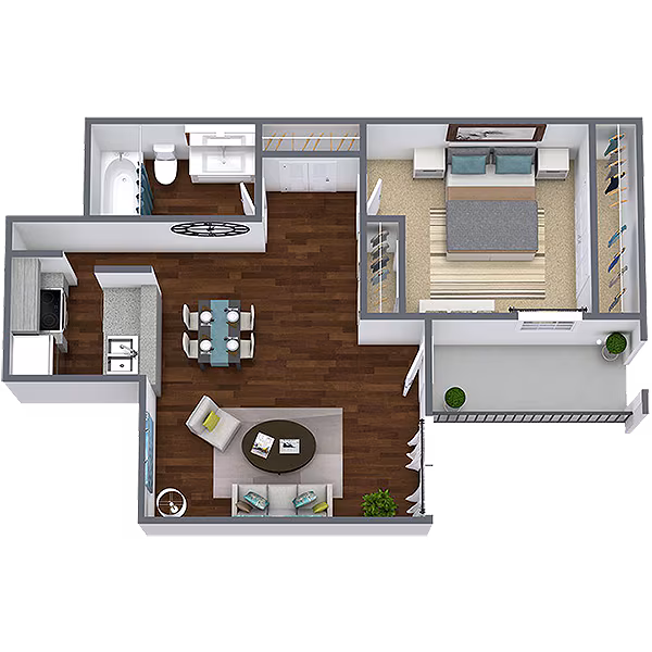 Unit 19-A2091 19-A2091 floor plan