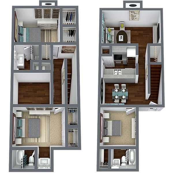 Unit 24-B1061 24-B1062 floor plan