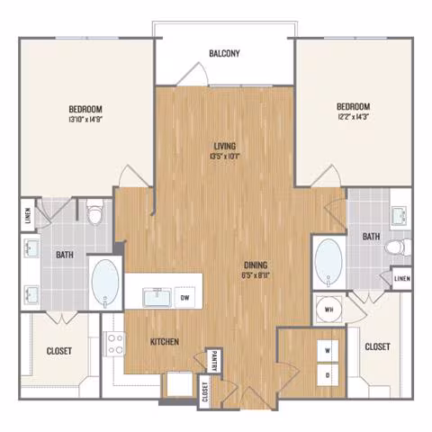 Unit 203 203 floor plan