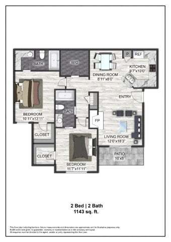 Unit 1514 1514 floor plan