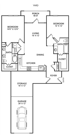 Unit 7116 5120 floor plan