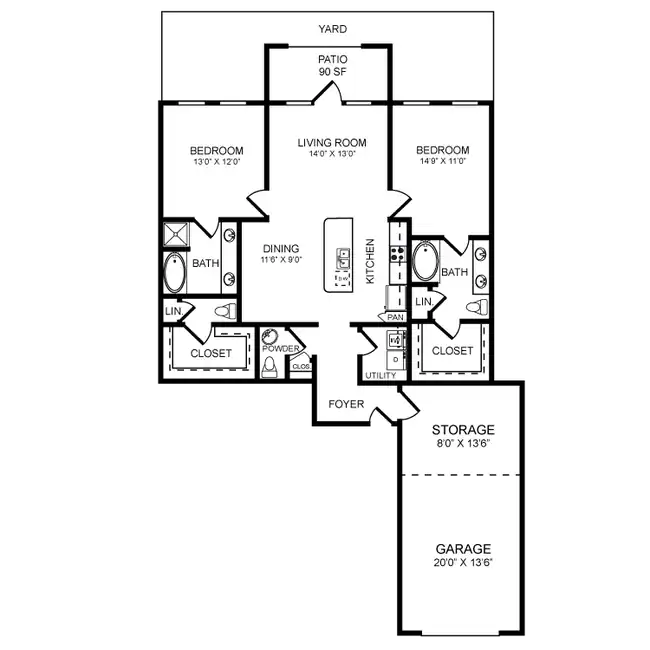 E2 3104 floor plan