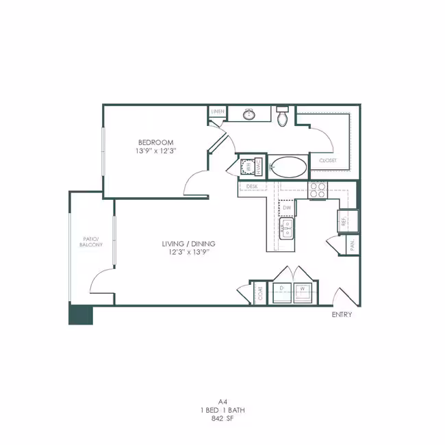 A4 1304 floor plan