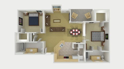 Unit 221 221 floor plan