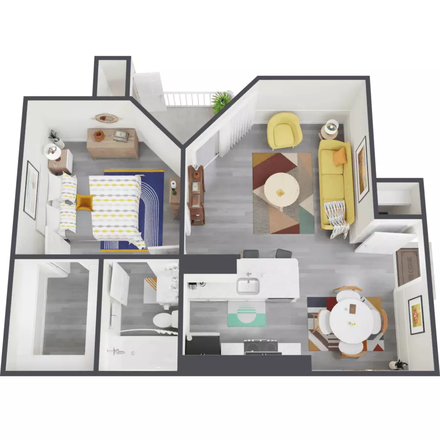 Unit 0615 2407 floor plan