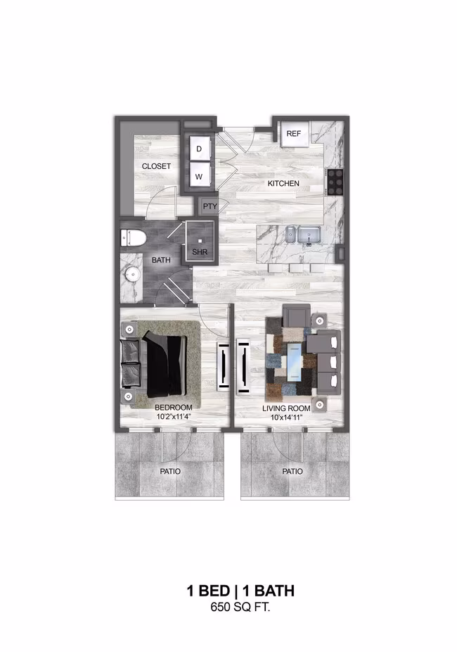 A2 1144 floor plan