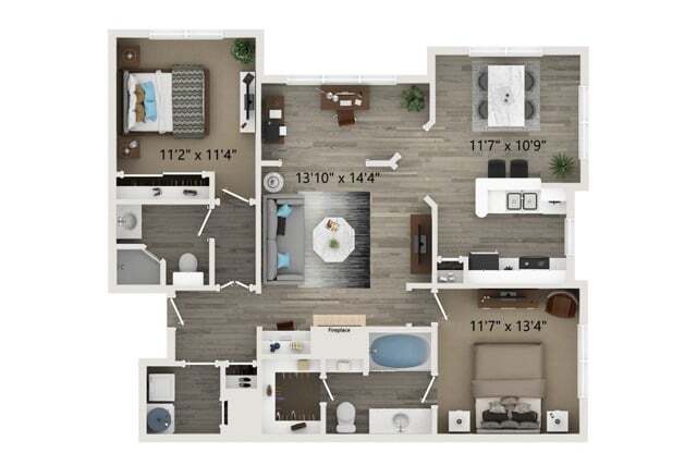 Unit 7-0732 7-0732 floor plan