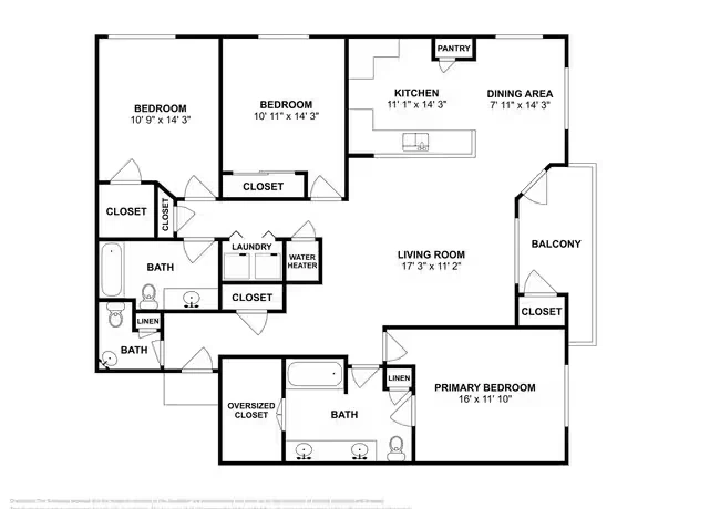 Chapotillo 11301 floor plan