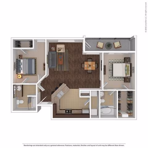 Unit 0713 0325 floor plan
