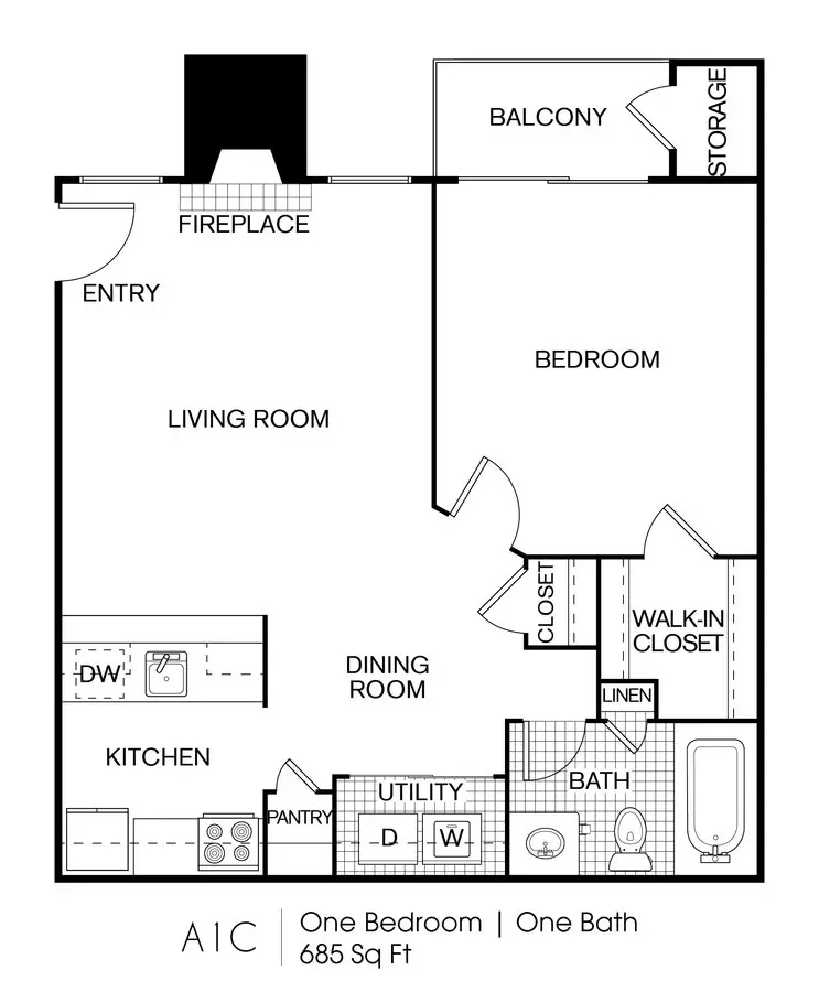 Unit 2117 2117 floor plan