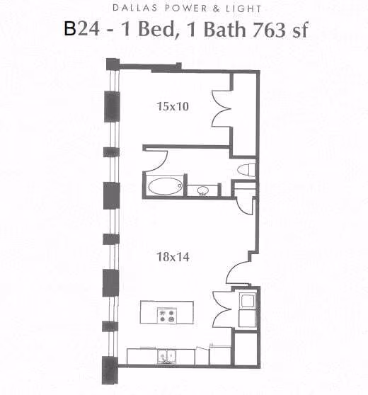 Unit 1401 1401 floor plan