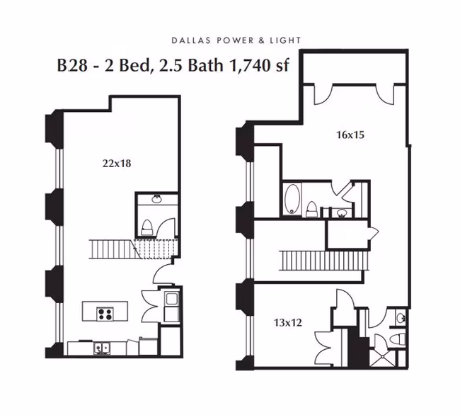 B28 1701 floor plan