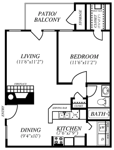A1 1704 floor plan