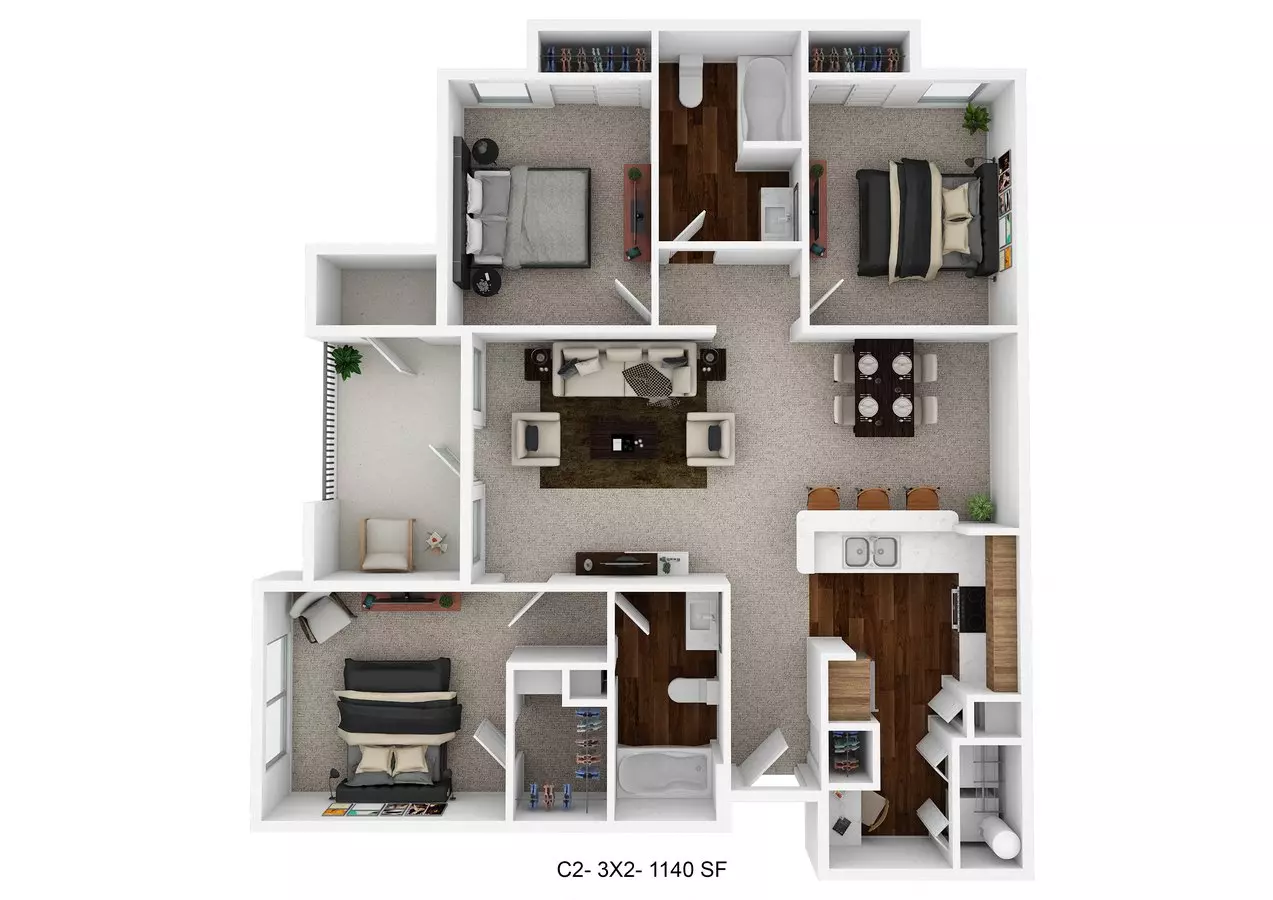 Unit 517 517 floor plan