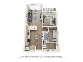 A17 710 floor plan