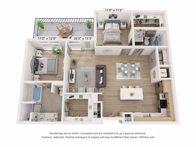 B3 653 floor plan
