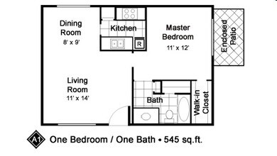 A1 0105 floor plan