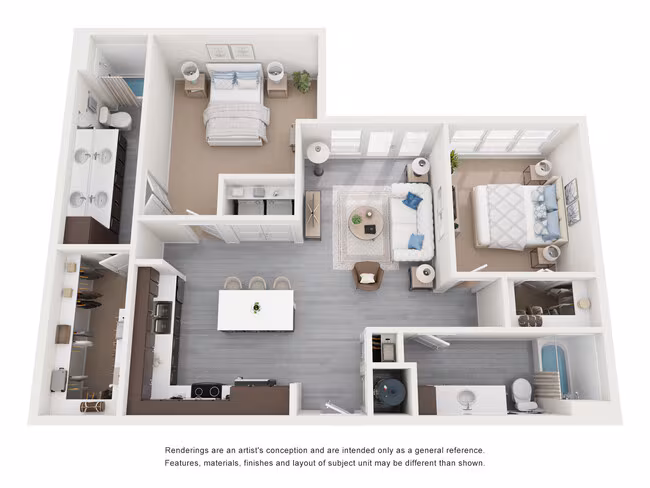 Unit 1316 1316 floor plan