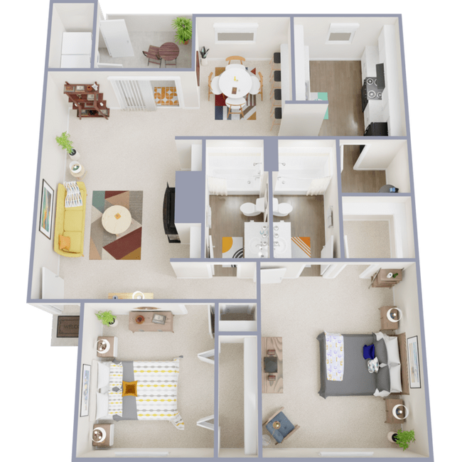 Unit 0504 0512 floor plan