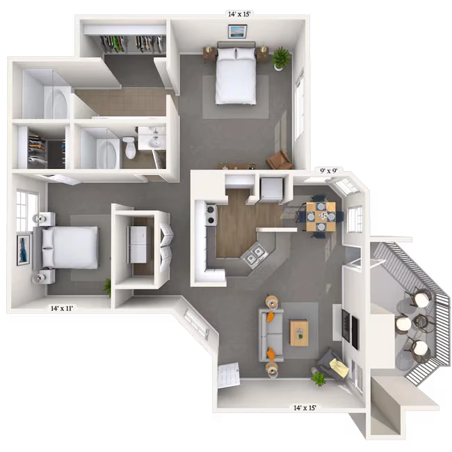 22B 02107 floor plan