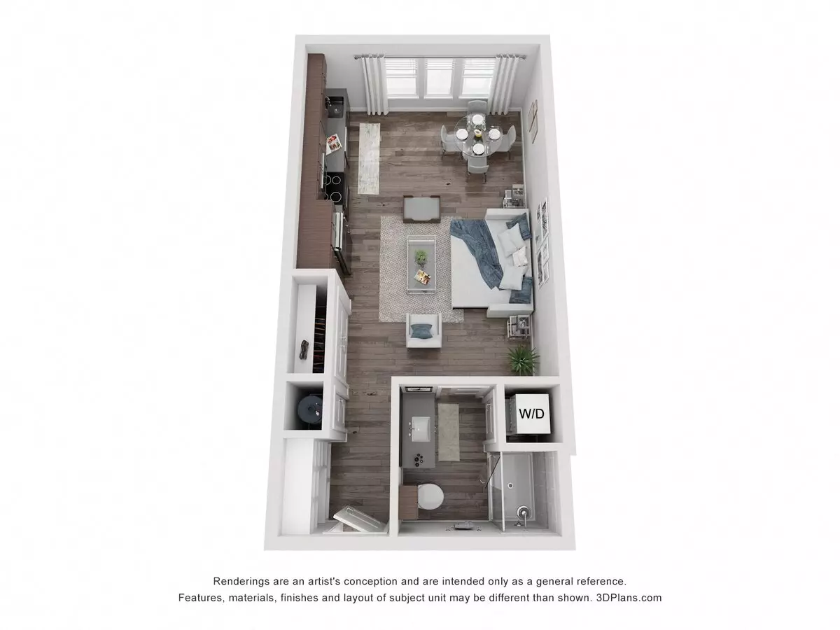 E1 358 floor plan