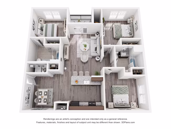 Unit 3-3204 3-3204 floor plan