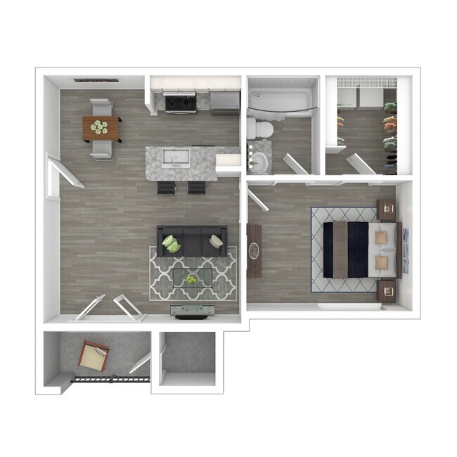 Unit C205 C205 floor plan