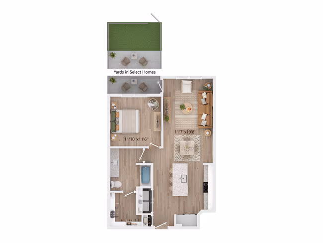 Unit 1308 1308 floor plan