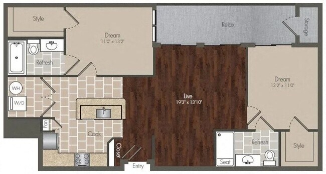 Unit 05206 05206 floor plan