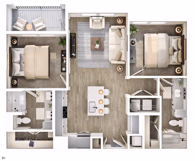 B1 floor plan