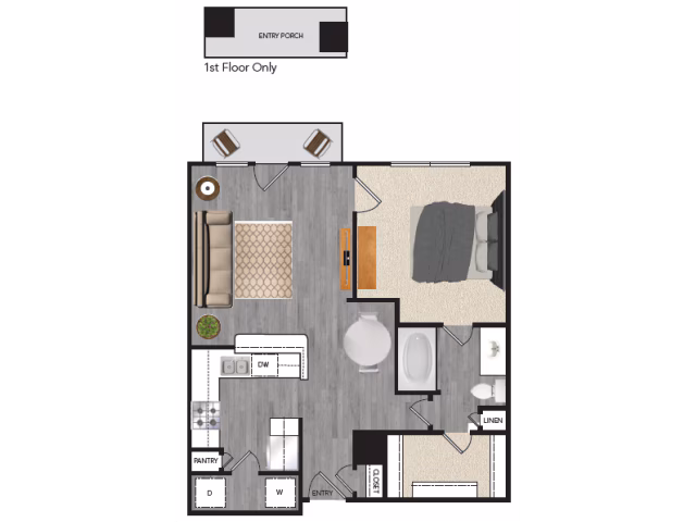 Unit 04214 08306 floor plan