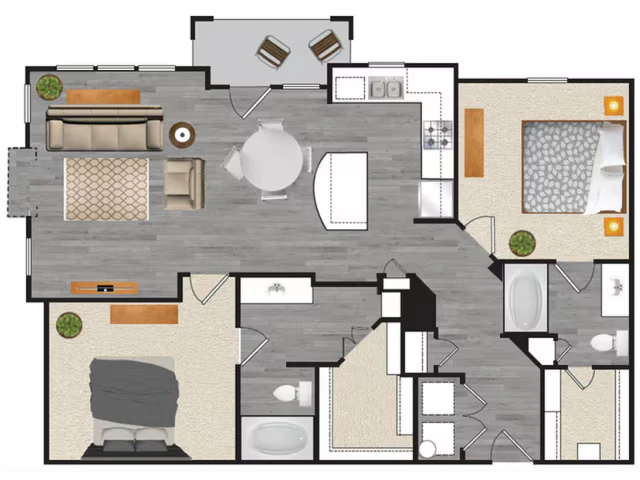 B2 13307 floor plan
