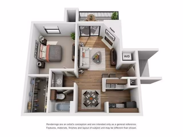 A1 floor plan
