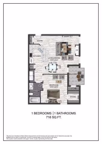 Unit 1128 1128 floor plan