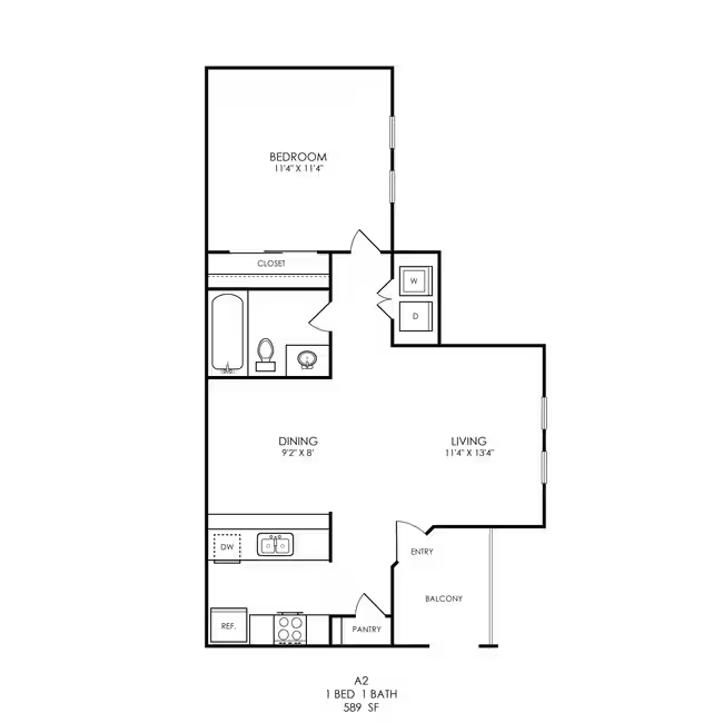 Unit 1008 1008 floor plan