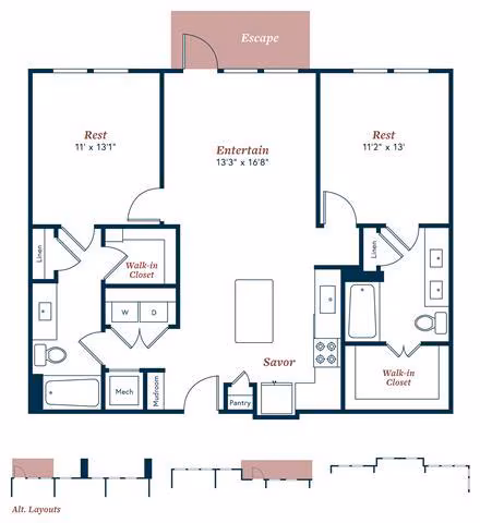 Unit 05240 05240 floor plan