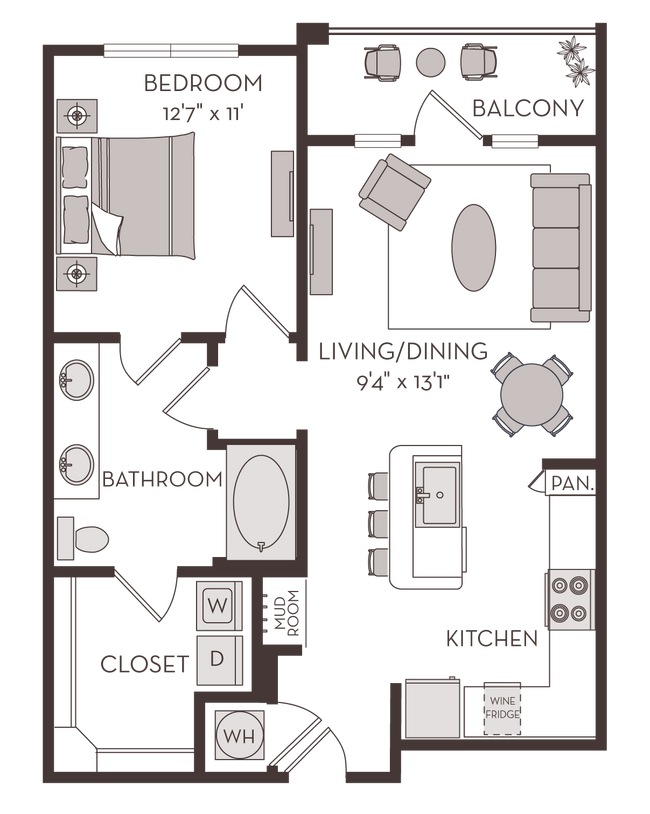 Unit 5302 5302 floor plan