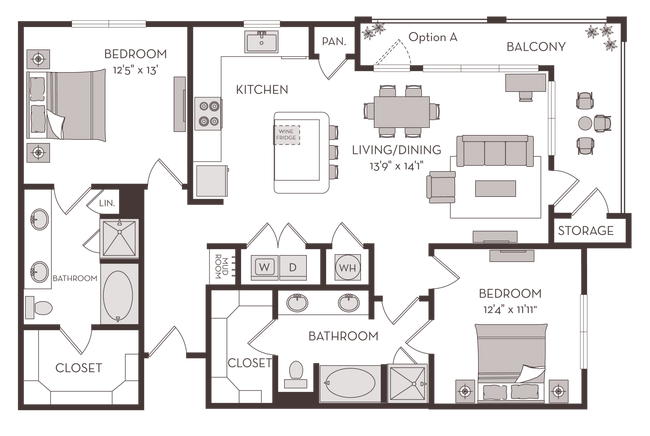 Unit 4317 4317 floor plan